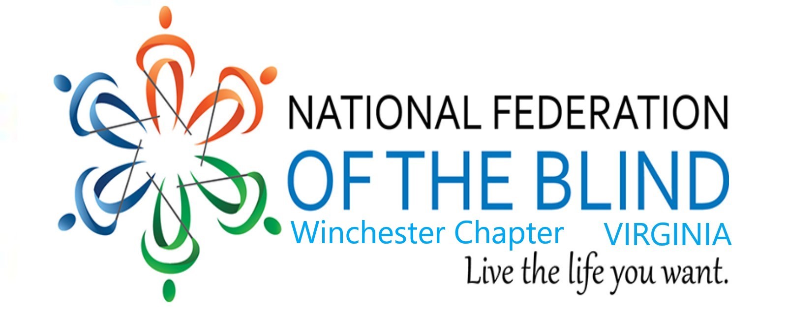 National Federation of the Blind, Winchester Chapter, Virginia. Live the life you want.